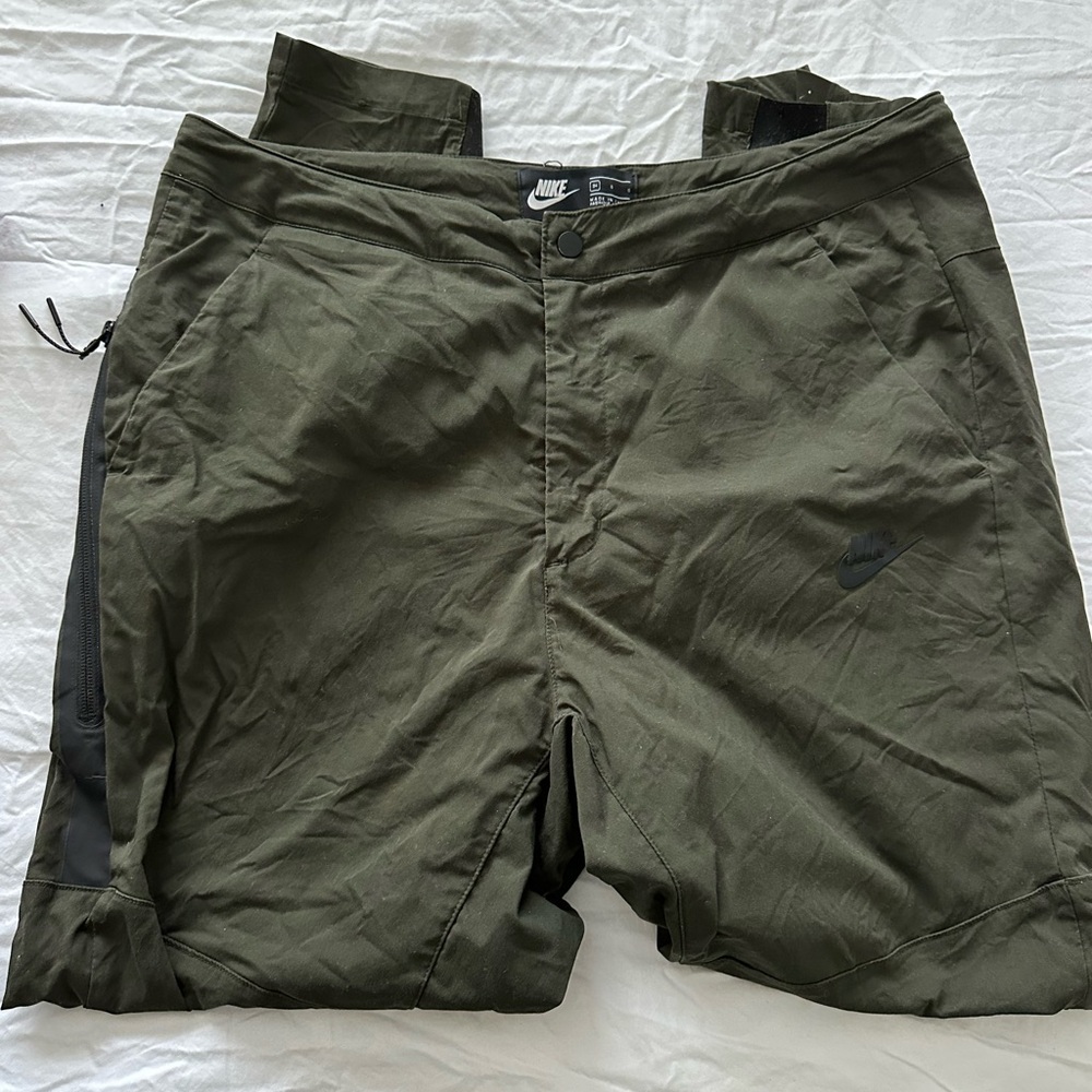 Nike Dark Green Athletic Pants